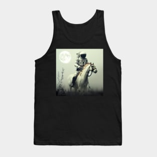 Astronaut and Horse Tank Top